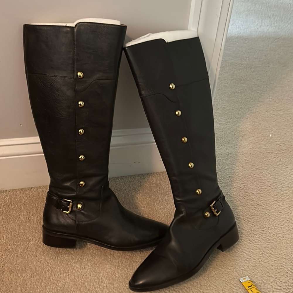 Awesome Michael Michael Kors Dark brown boots